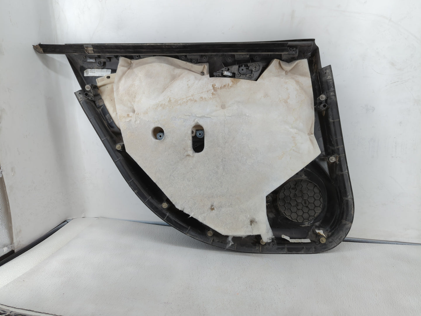 2018 Chevrolet Cruze Rear Right Passenger Interior Door Panel Trim Black - Oemusedautoparts1.com