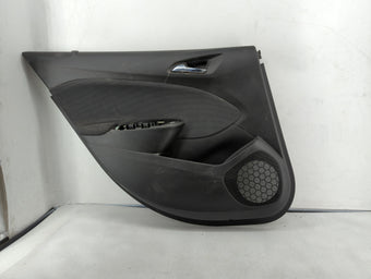 compare product 2018 Chevrolet Cruze Rear Left Driver Interior Door Panel Trim Black