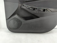 2018 Chevrolet Cruze Front Right Passenger Interior Door Panel Trim Black - Oemusedautoparts1.com