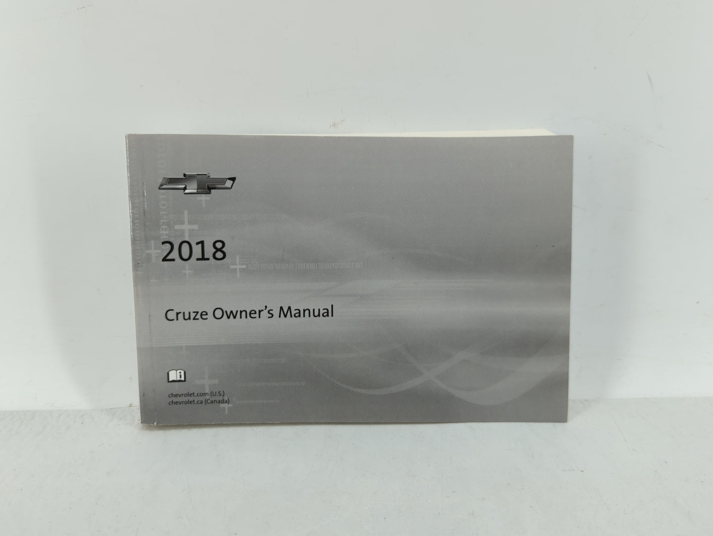2018 Chevrolet Cruze Owners Manual Book Guide OEM Used Auto Parts - Oemusedautoparts1.com