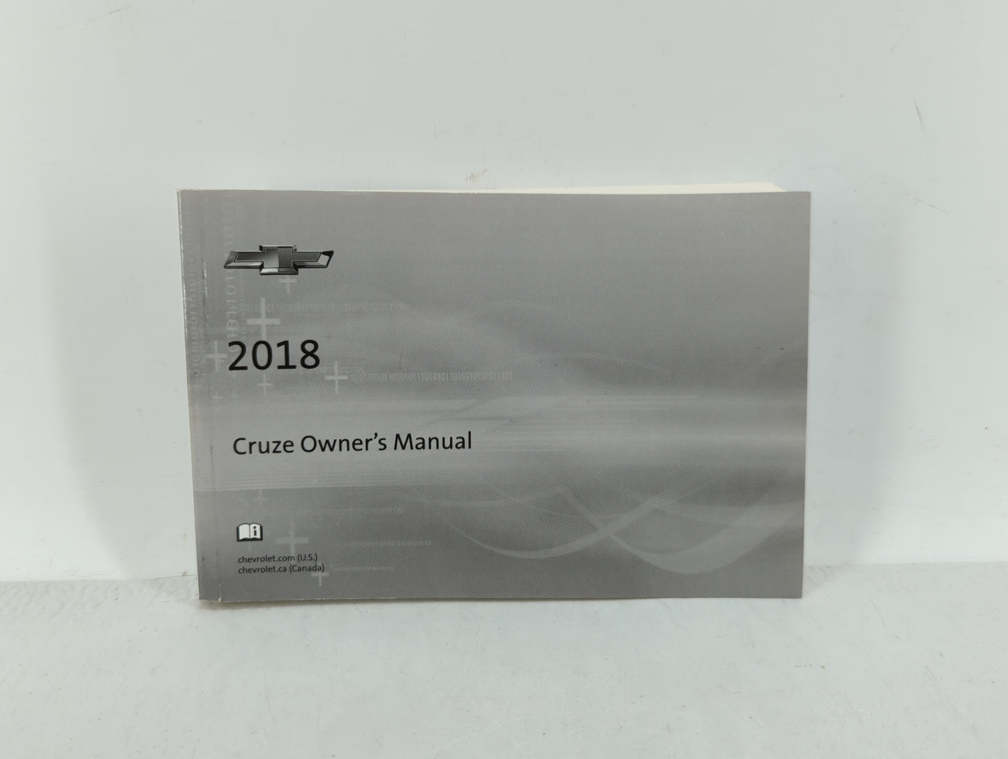 2018 Chevrolet Cruze Owners Manual Book Guide OEM Used Auto Parts - Oemusedautoparts1.com