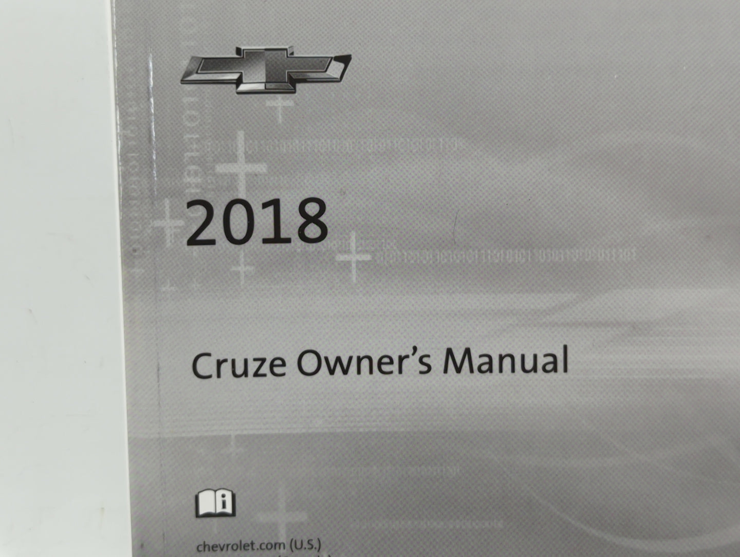 2018 Chevrolet Cruze Owners Manual Book Guide OEM Used Auto Parts - Oemusedautoparts1.com