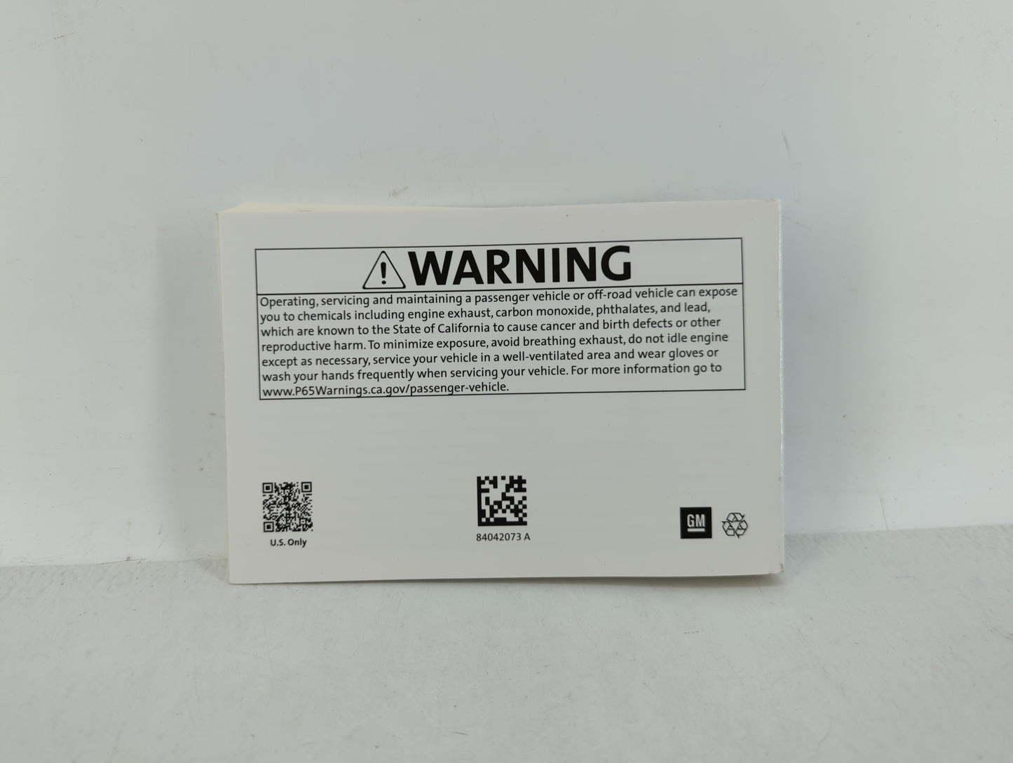 2018 Chevrolet Cruze Owners Manual Book Guide OEM Used Auto Parts - Oemusedautoparts1.com