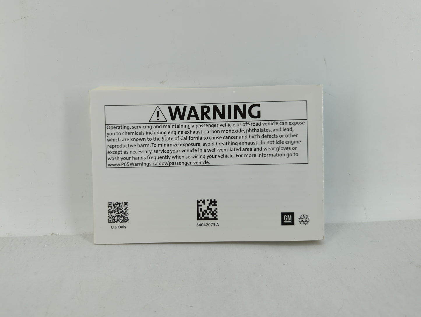 2018 Chevrolet Cruze Owners Manual Book Guide OEM Used Auto Parts - Oemusedautoparts1.com