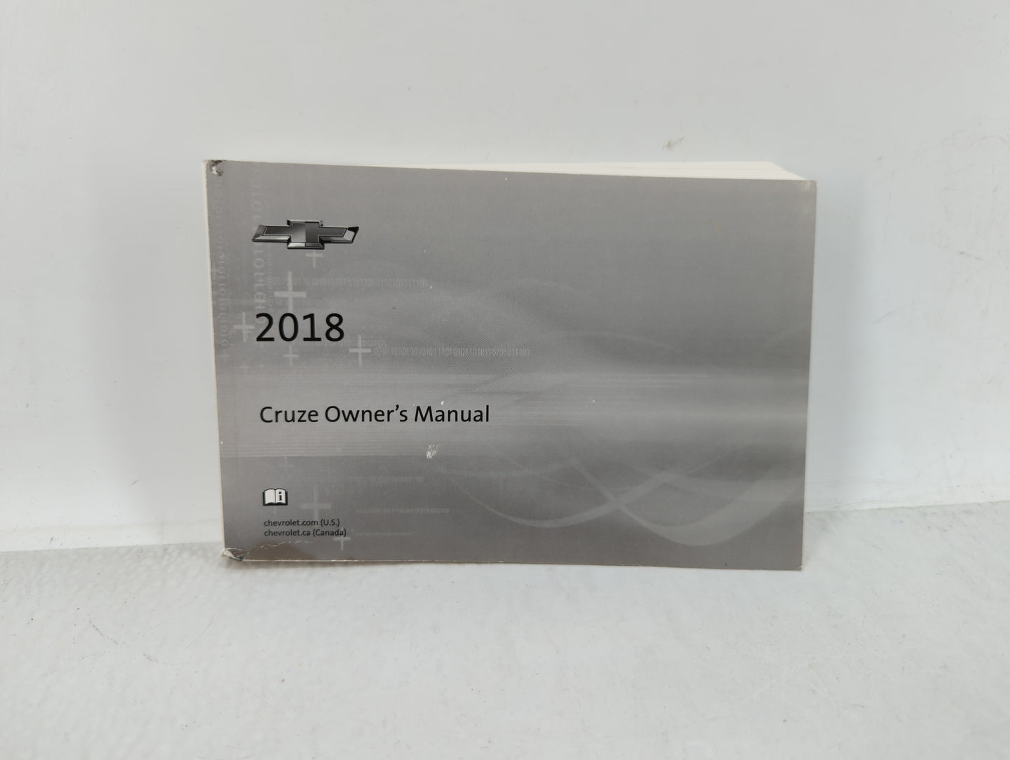2018 Chevrolet Cruze Owners Manual Book Guide OEM Used Auto Parts - Oemusedautoparts1.com