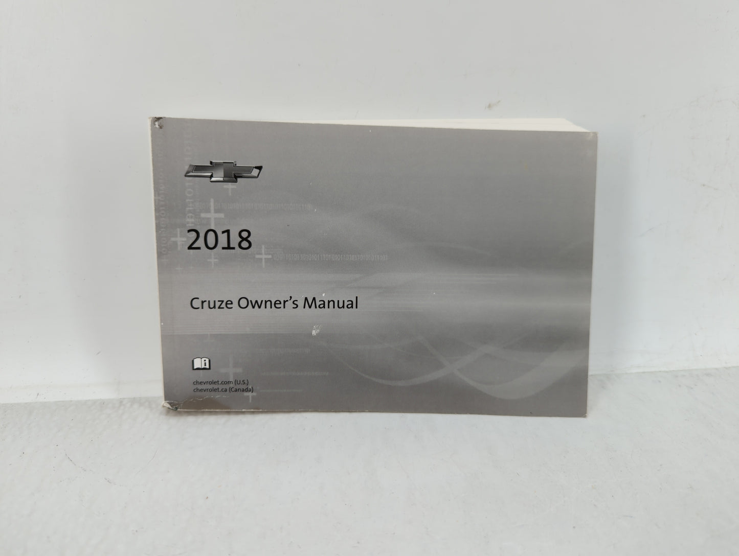 2018 Chevrolet Cruze Owners Manual Book Guide OEM Used Auto Parts - Oemusedautoparts1.com