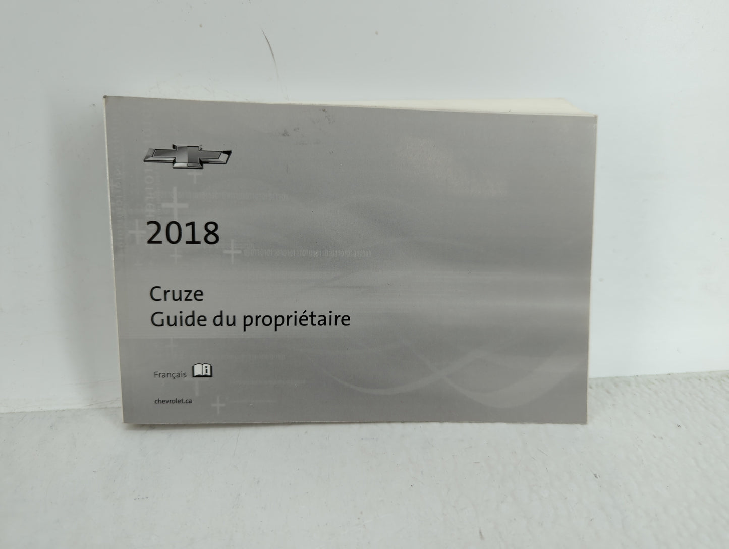 2018 Chevrolet Cruze Owners Manual Book Guide OEM Used Auto Parts - Oemusedautoparts1.com
