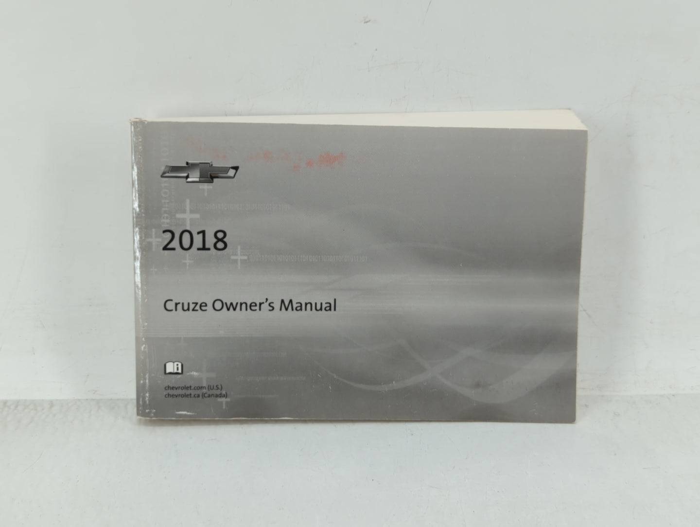 2018 Chevrolet Cruze Owners Manual Book Guide OEM Used Auto Parts - Oemusedautoparts1.com