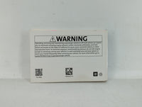 2018 Chevrolet Cruze Owners Manual Book Guide OEM Used Auto Parts - Oemusedautoparts1.com