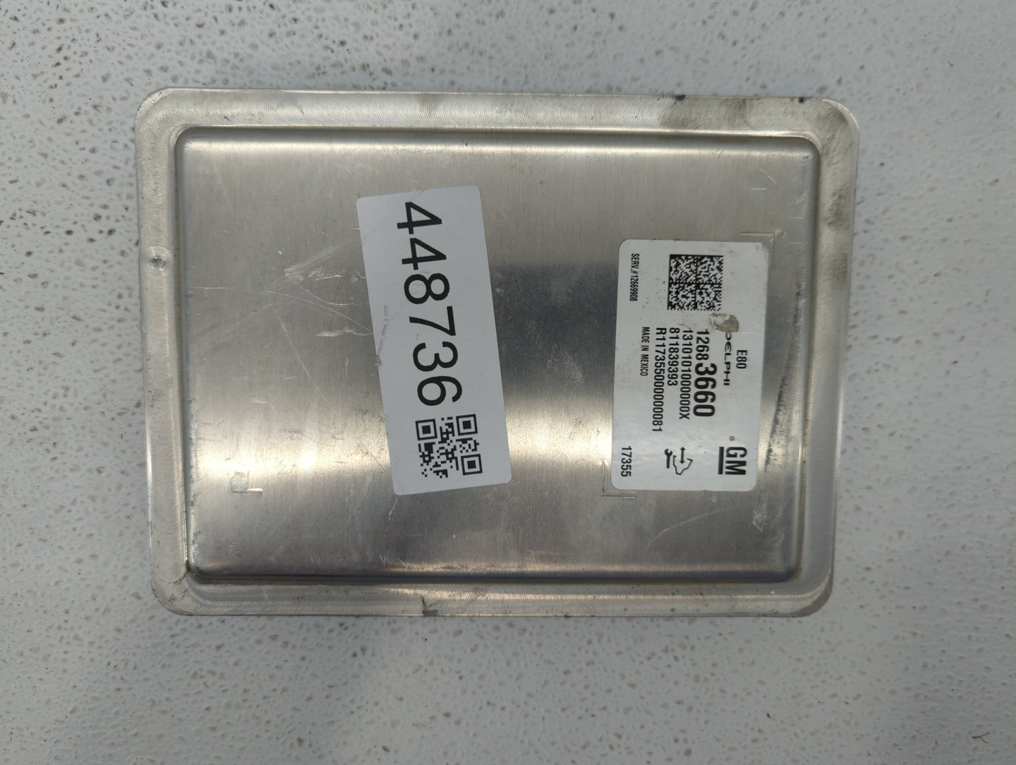 2017-2019 Chevrolet Cruze PCM Engine Control Computer ECU ECM PCU OEM P/N:12692812 12669908 Fits OEM Used Auto Parts - Oemus