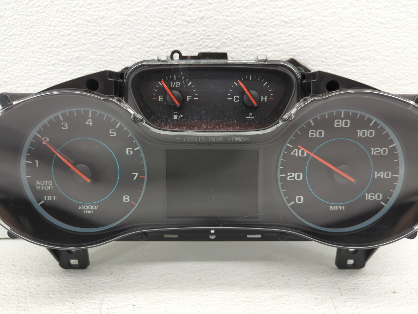 2017-2018 Chevrolet Cruze Instrument Cluster Speedometer Gauges P/N:42668707 39084636 Fits Fits 2017 2018 OEM Used Auto Part
