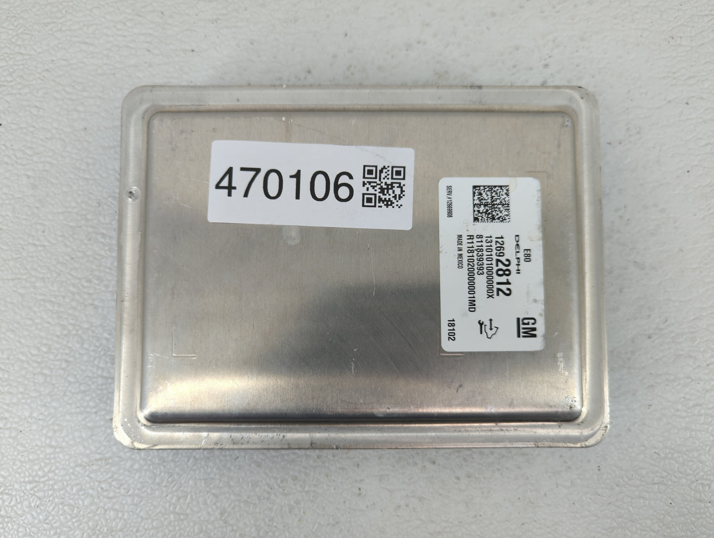 2017-2019 Chevrolet Cruze PCM Engine Control Computer ECU ECM PCU OEM P/N:12669908 12692812 Fits OEM Used Auto Parts - Oemus
