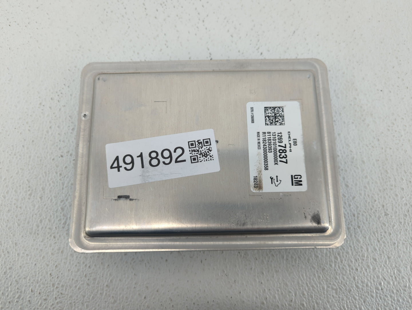 2017-2019 Chevrolet Cruze PCM Engine Control Computer ECU ECM PCU OEM P/N:12697837 12669908 Fits OEM Used Auto Parts - Oemus