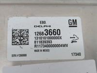 2017-2019 Chevrolet Cruze PCM Engine Control Computer ECU ECM PCU OEM P/N:12669908 12683660 Fits OEM Used Auto Parts - Oemus