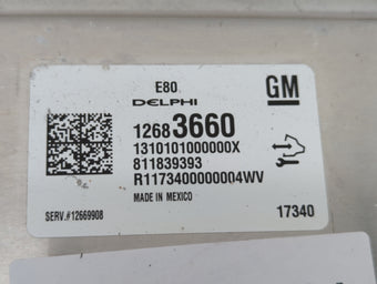 compare product 2017-2019 Chevrolet Cruze PCM Engine Control Computer ECU ECM PCU OEM P/N:12669908 12683660 Fits OEM Used Auto Parts