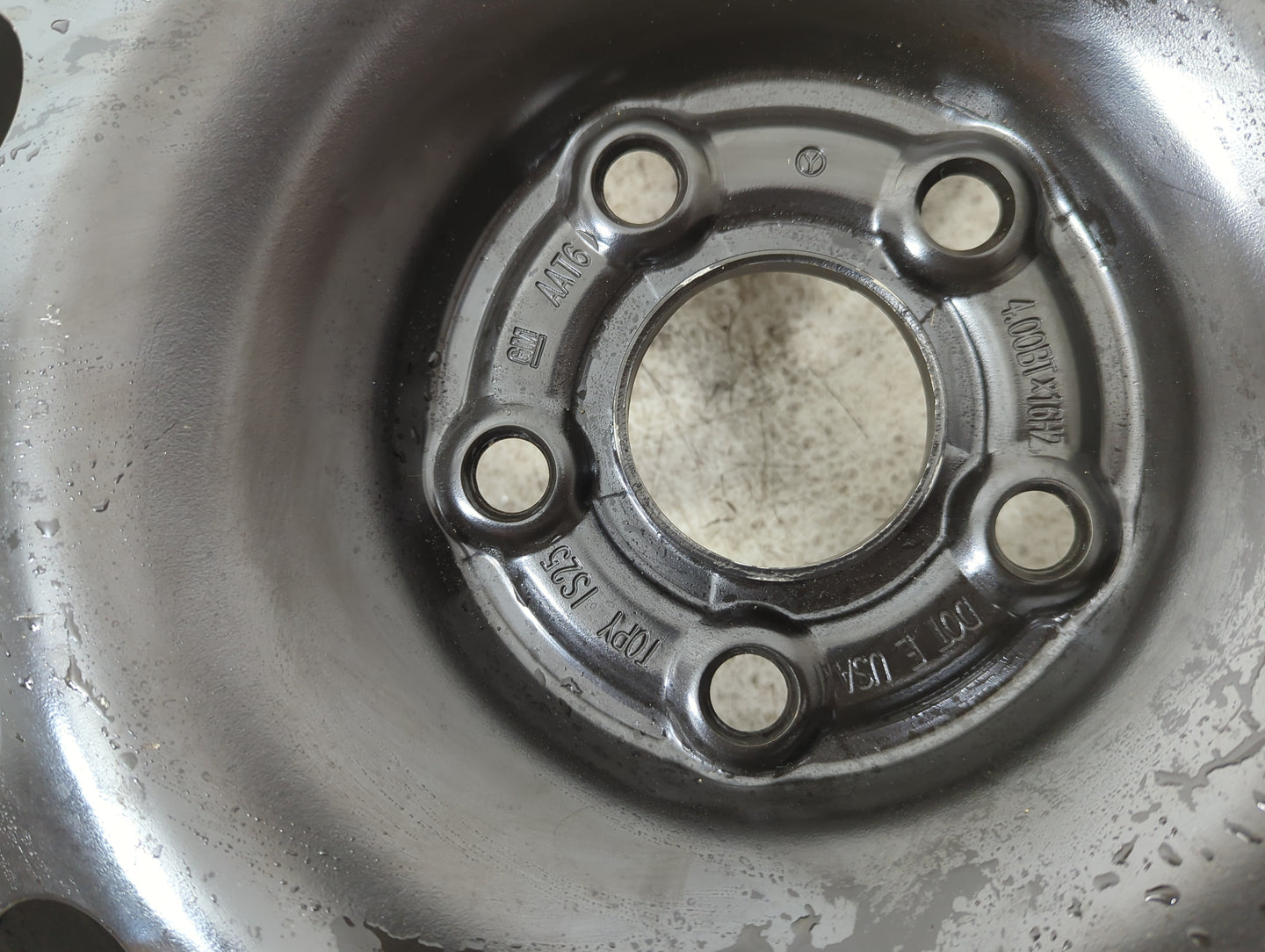 2016-2019 Chevrolet Cruze Spare Donut Tire Wheel Rim Oem 5000750 - Oemusedautoparts1.com