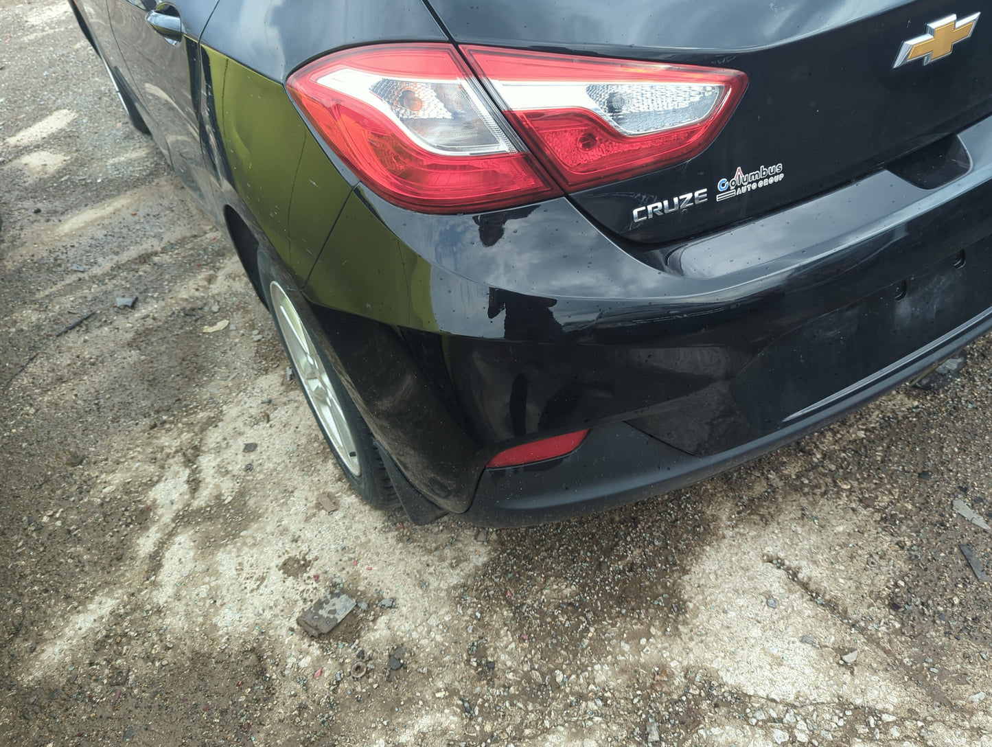 2017-2019 Chevrolet Cruze Rear Bumper Assembly Oem - Oemusedautoparts1.com