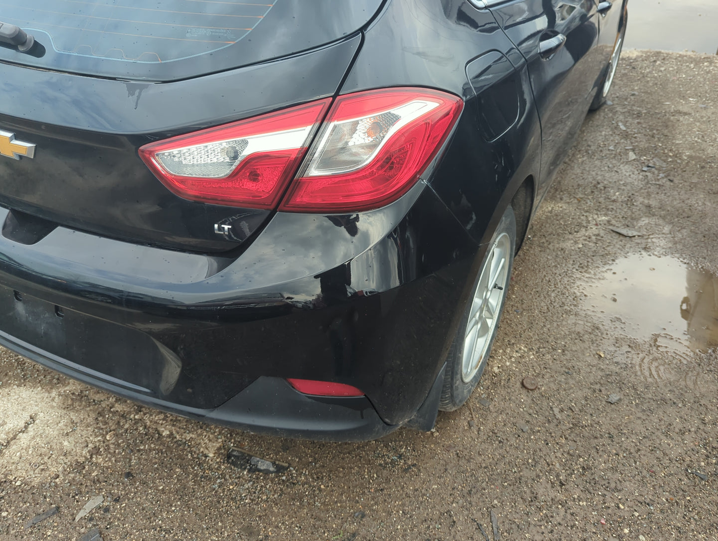 2017-2019 Chevrolet Cruze Rear Bumper Assembly Oem - Oemusedautoparts1.com