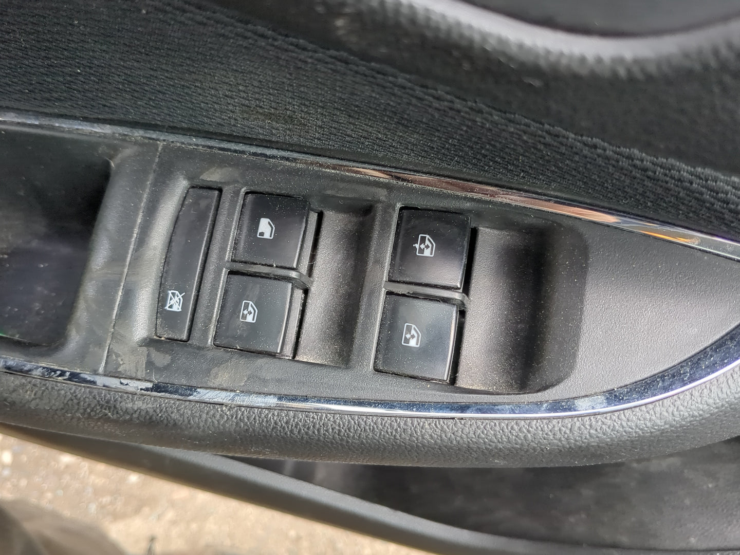2016-2019 Chevrolet Cruze Master Power Window Switch Replacement Driver Side Left Fits Fits 2016 2017 2018 2019 OEM Used Aut