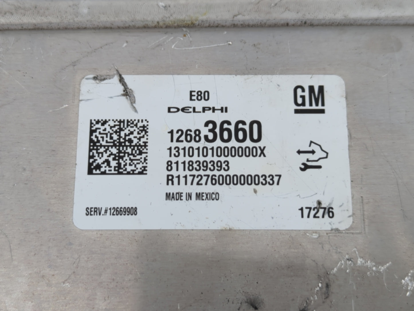 2017-2019 Chevrolet Cruze PCM Engine Control Computer ECU ECM PCU OEM P/N:12683660 Fits Fits 2017 2018 2019 2020 2021 2022 O