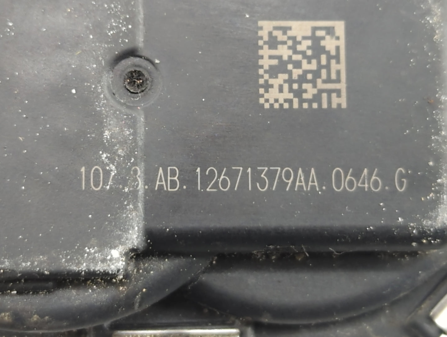 2017-2019 Chevrolet Cruze Throttle Body P/N:12671379AA Fits Fits 2016 2017 2018 2019 2020 2021 2022 OEM Used Auto Parts - Oe