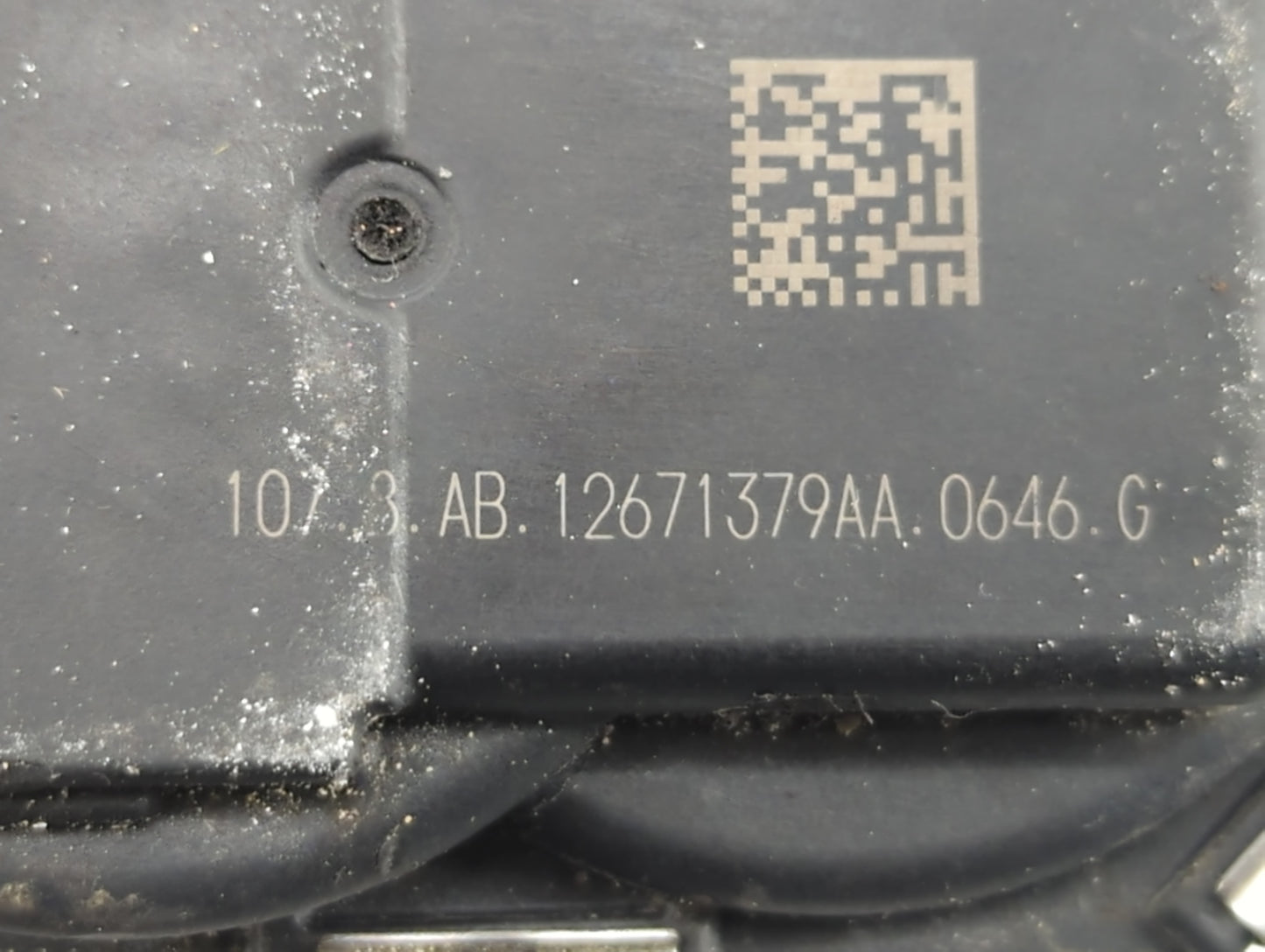 2017-2019 Chevrolet Cruze Throttle Body P/N:12671379AA Fits Fits 2016 2017 2018 2019 2020 2021 2022 OEM Used Auto Parts - Oe