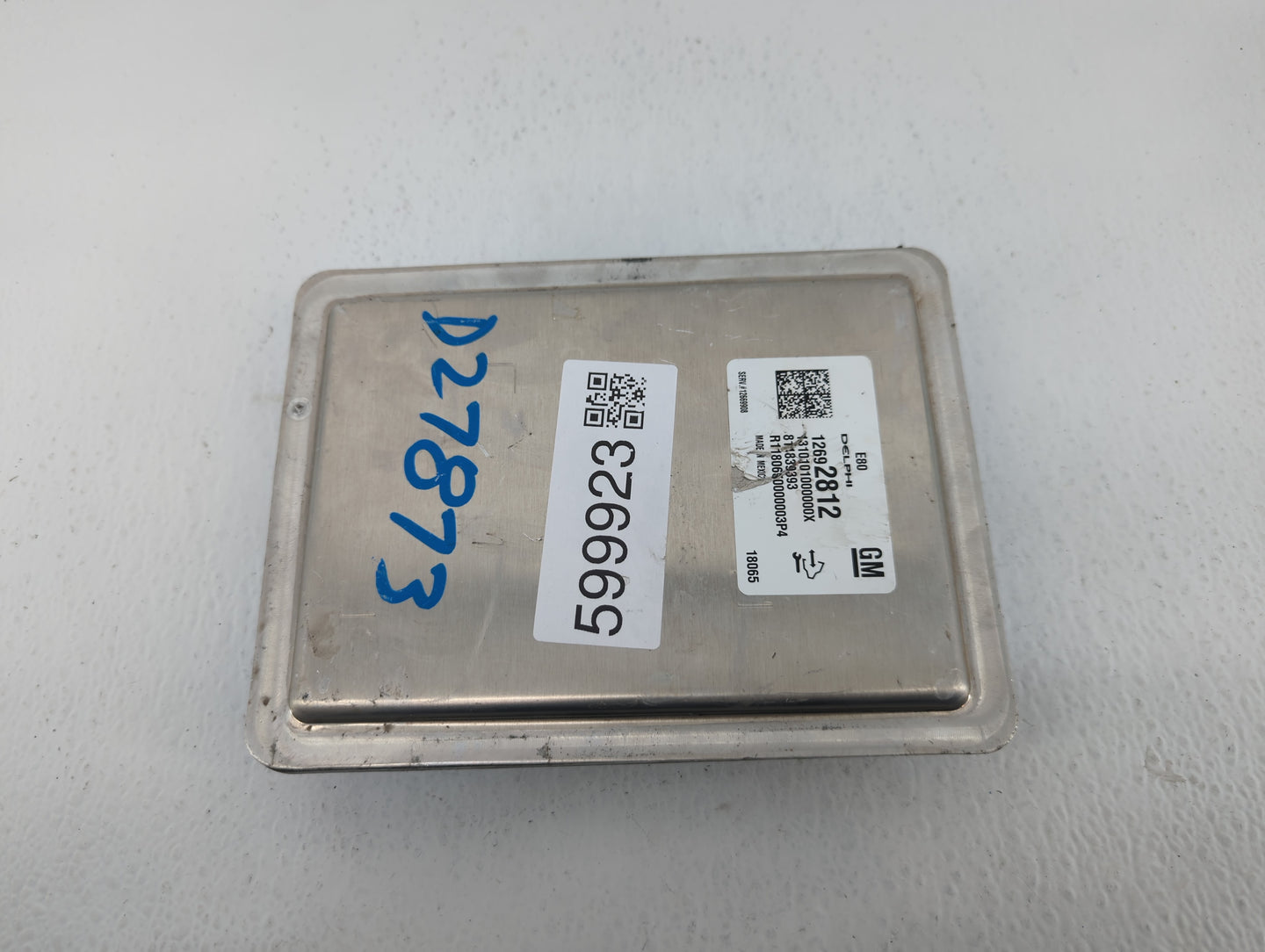 2017-2019 Chevrolet Cruze PCM Engine Control Computer ECU ECM PCU OEM P/N:12692812 Fits Fits 2017 2018 2019 2020 2021 2022 O