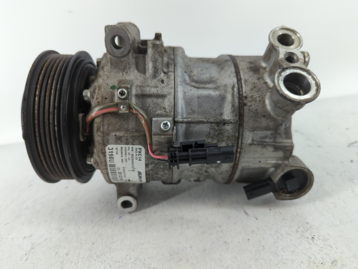 2018-2018 Chevrolet Cruze Air Conditioning A/c Ac Compressor Oem - Oemusedautoparts1.com