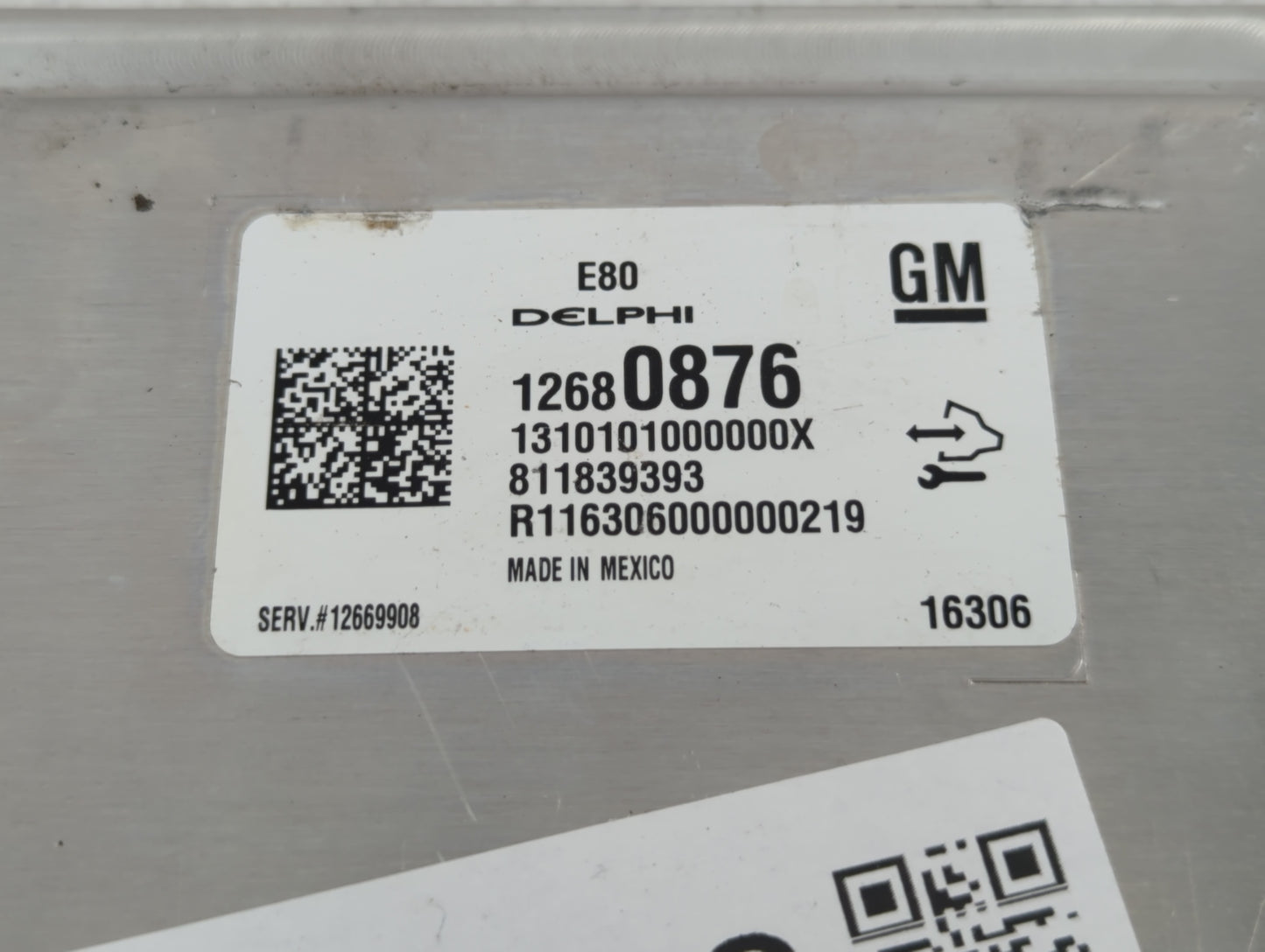 2017-2019 Chevrolet Cruze PCM Engine Control Computer ECU ECM PCU OEM P/N:12683660 Fits Fits 2017 2018 2019 2020 2021 2022 O