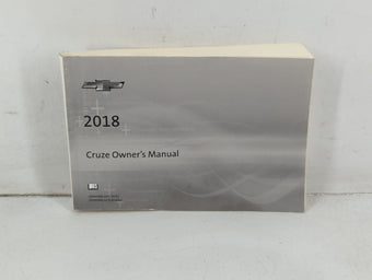 compare product 2018 Chevrolet Cruze Owners Manual Book Guide P/N:84042073 A OEM Used Auto Parts