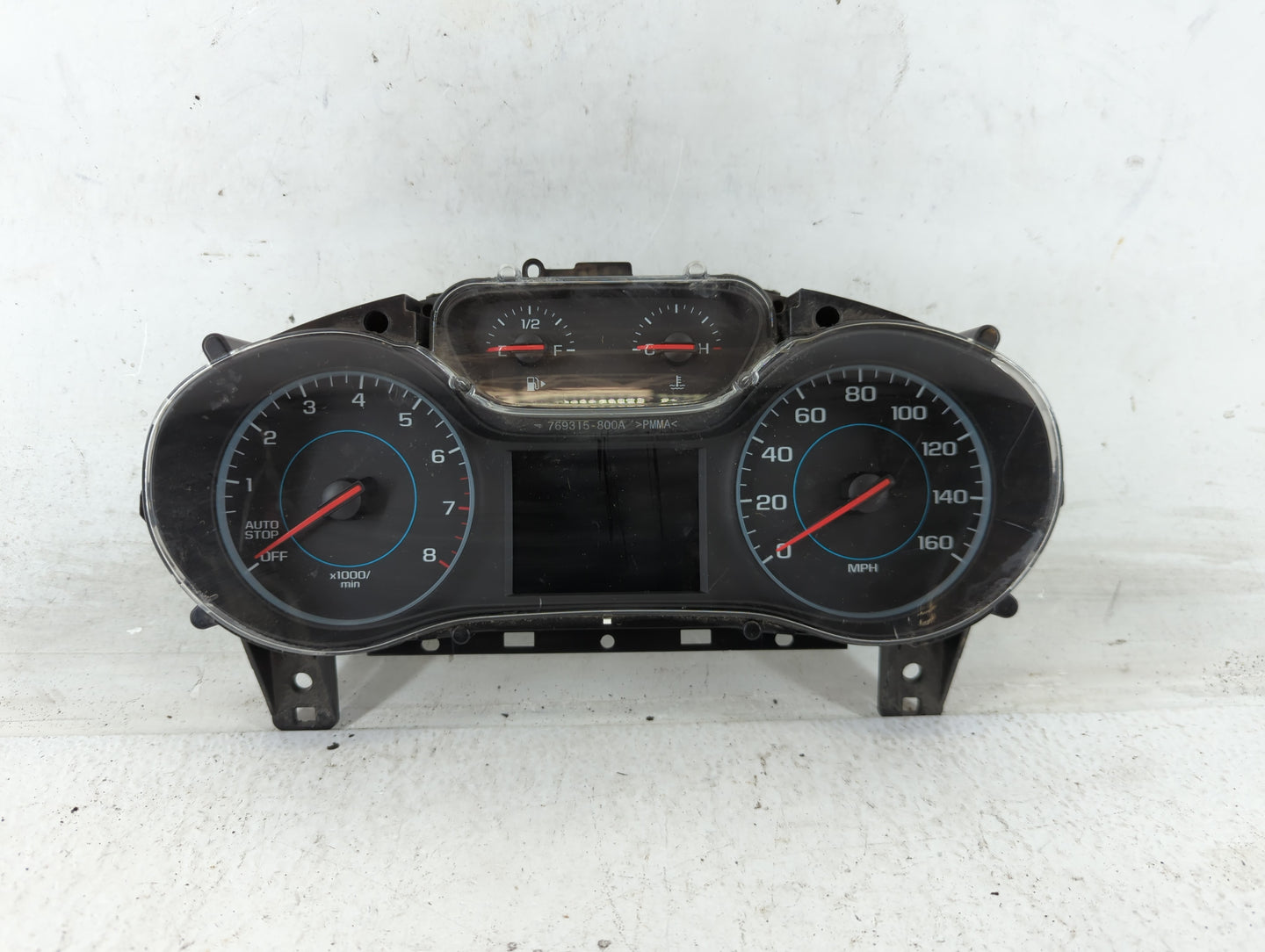 2018 Chevrolet Cruze Instrument Cluster Speedometer Gauges P/N:39084636 Fits OEM Used Auto Parts - Oemusedautoparts1.com