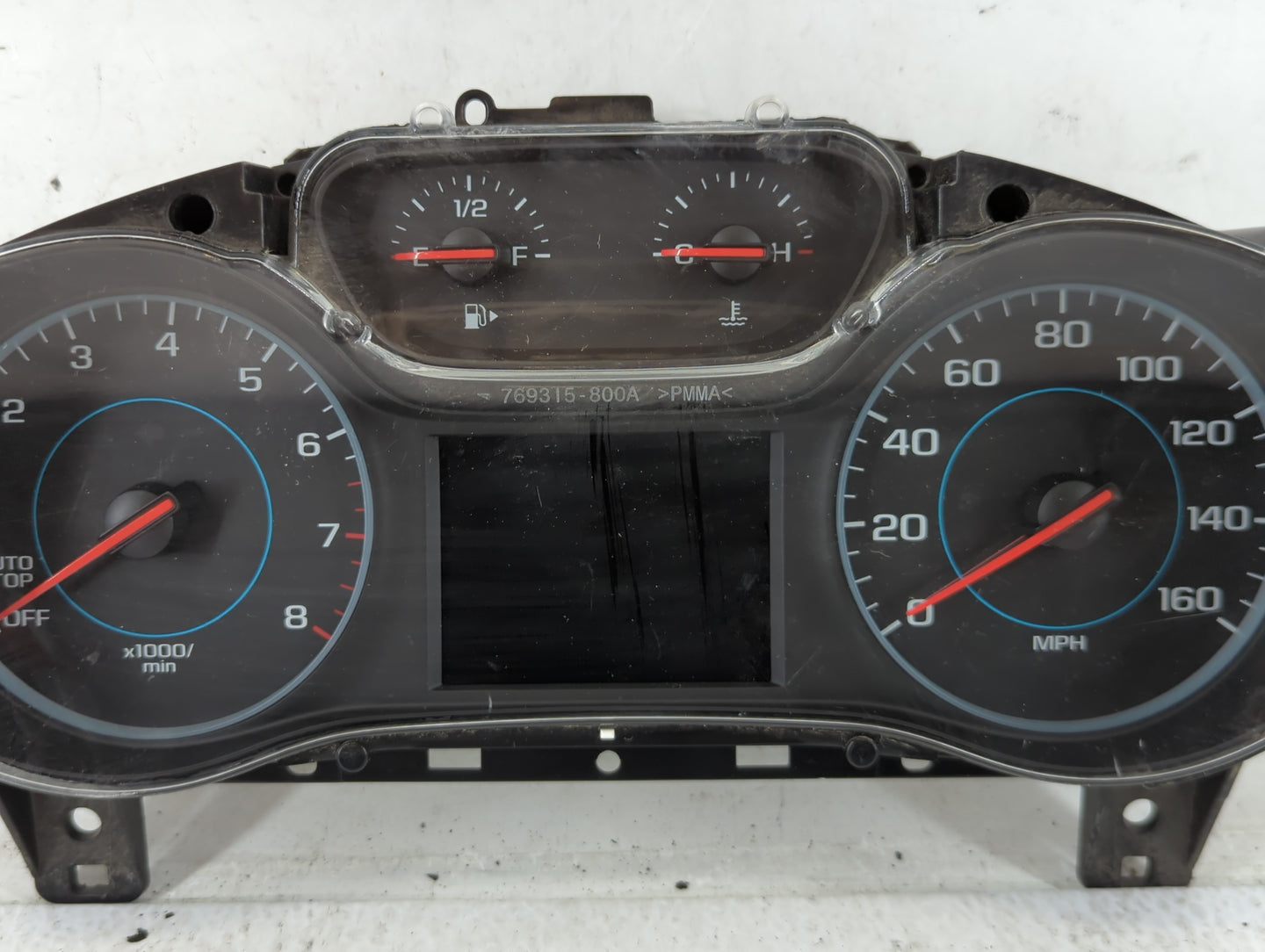2018 Chevrolet Cruze Instrument Cluster Speedometer Gauges P/N:39084636 Fits OEM Used Auto Parts - Oemusedautoparts1.com