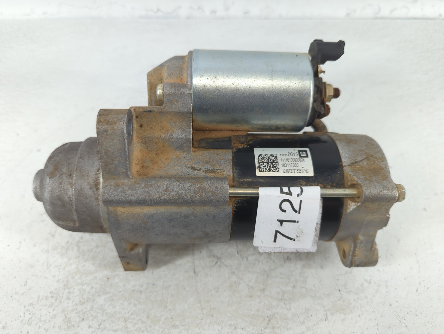 2017-2019 Chevrolet Cruze Car Starter Motor Solenoid OEM P/N:12680615 Fits Fits 2017 2018 2019 2020 2021 2022 OEM Used Auto 