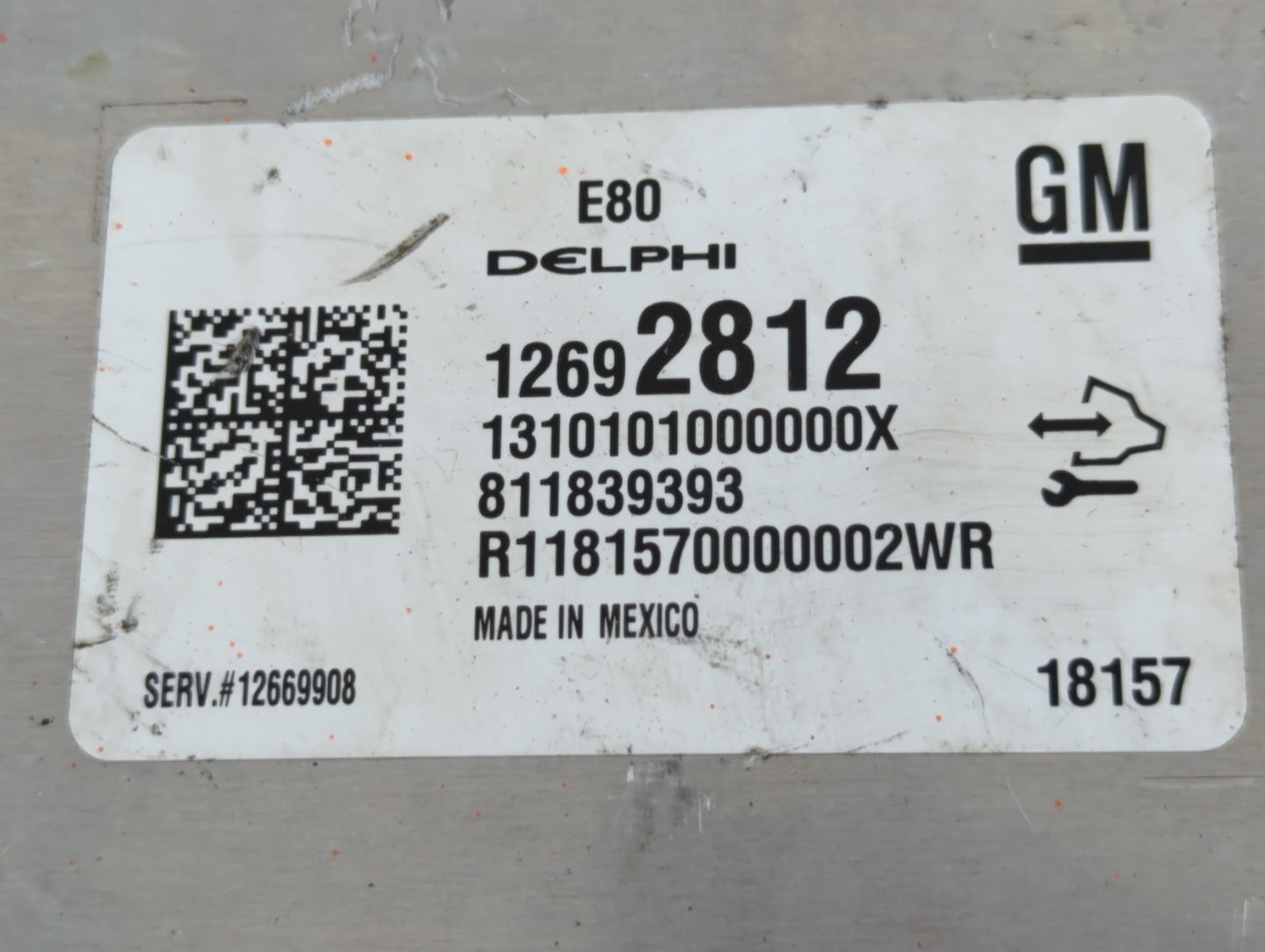 2018 Chevrolet Cruze Car Starter Motor Solenoid OEM P/N:12692812 Fits OEM Used Auto Parts - Oemusedautoparts1.com