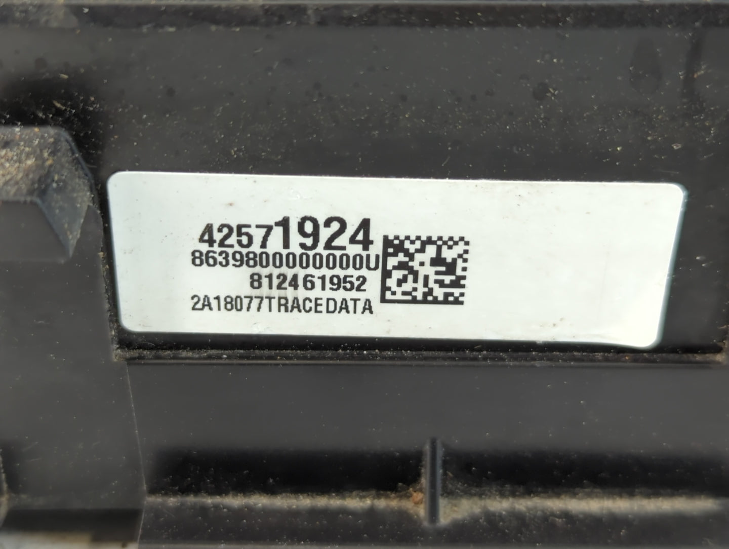 2016-2018 Chevrolet Cruze Fusebox Fuse Box Panel Relay Module P/N:42571924 Fits Fits 2016 2018 OEM Used Auto Parts - Oemused