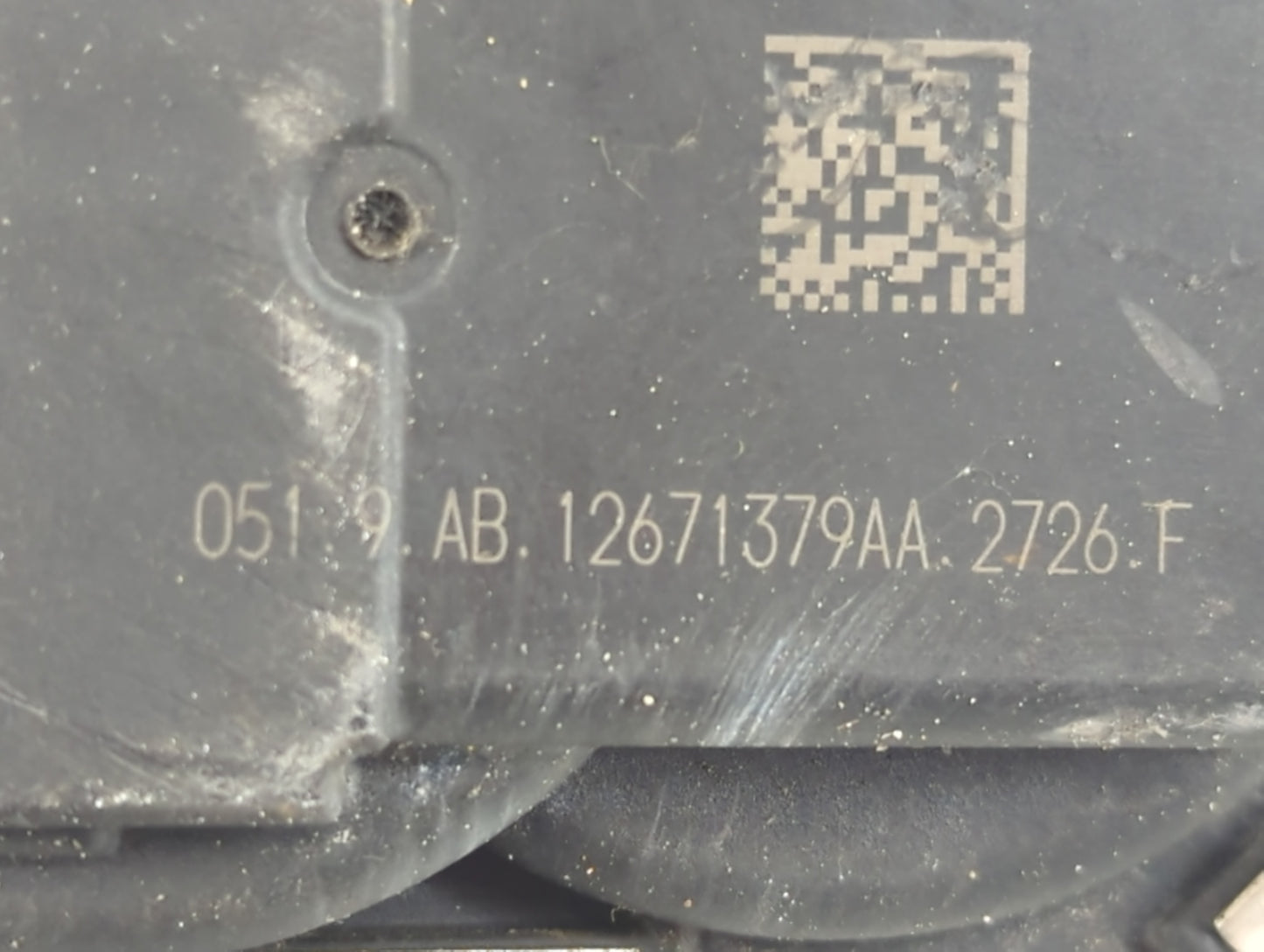 2017-2019 Chevrolet Cruze Throttle Body P/N:12671379AA Fits Fits 2016 2017 2018 2019 2020 2021 2022 OEM Used Auto Parts - Oe