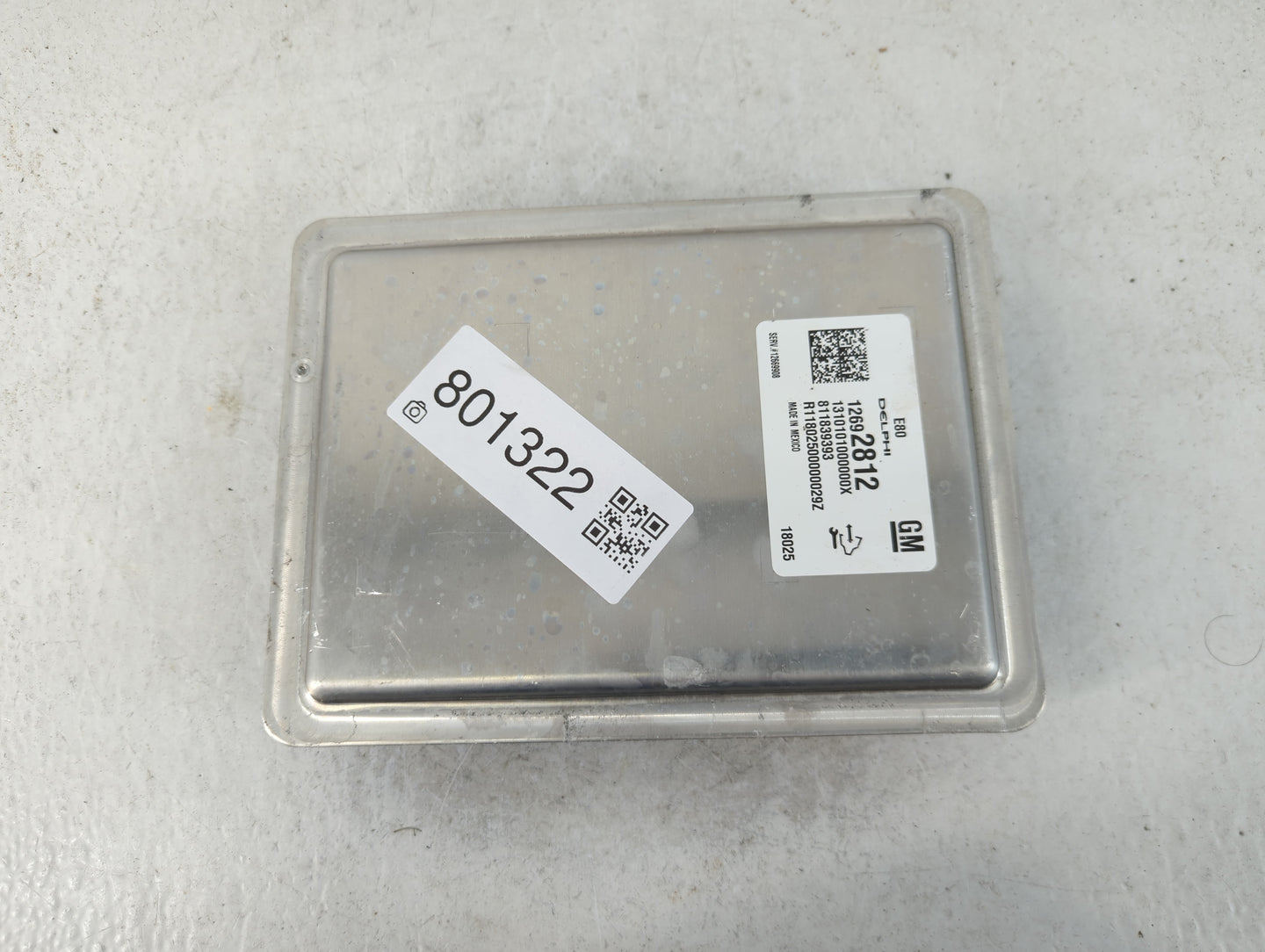 2017-2019 Chevrolet Cruze PCM Engine Control Computer ECU ECM PCU OEM P/N:12692812 Fits Fits 2017 2018 2019 2020 2021 2022 O