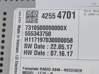 2017-2018 Chevrolet Cruze Radio AM FM Cd Player Receiver Replacement P/N:42554701 Fits Fits 2017 2018 2019 2020 2021 OEM Use
