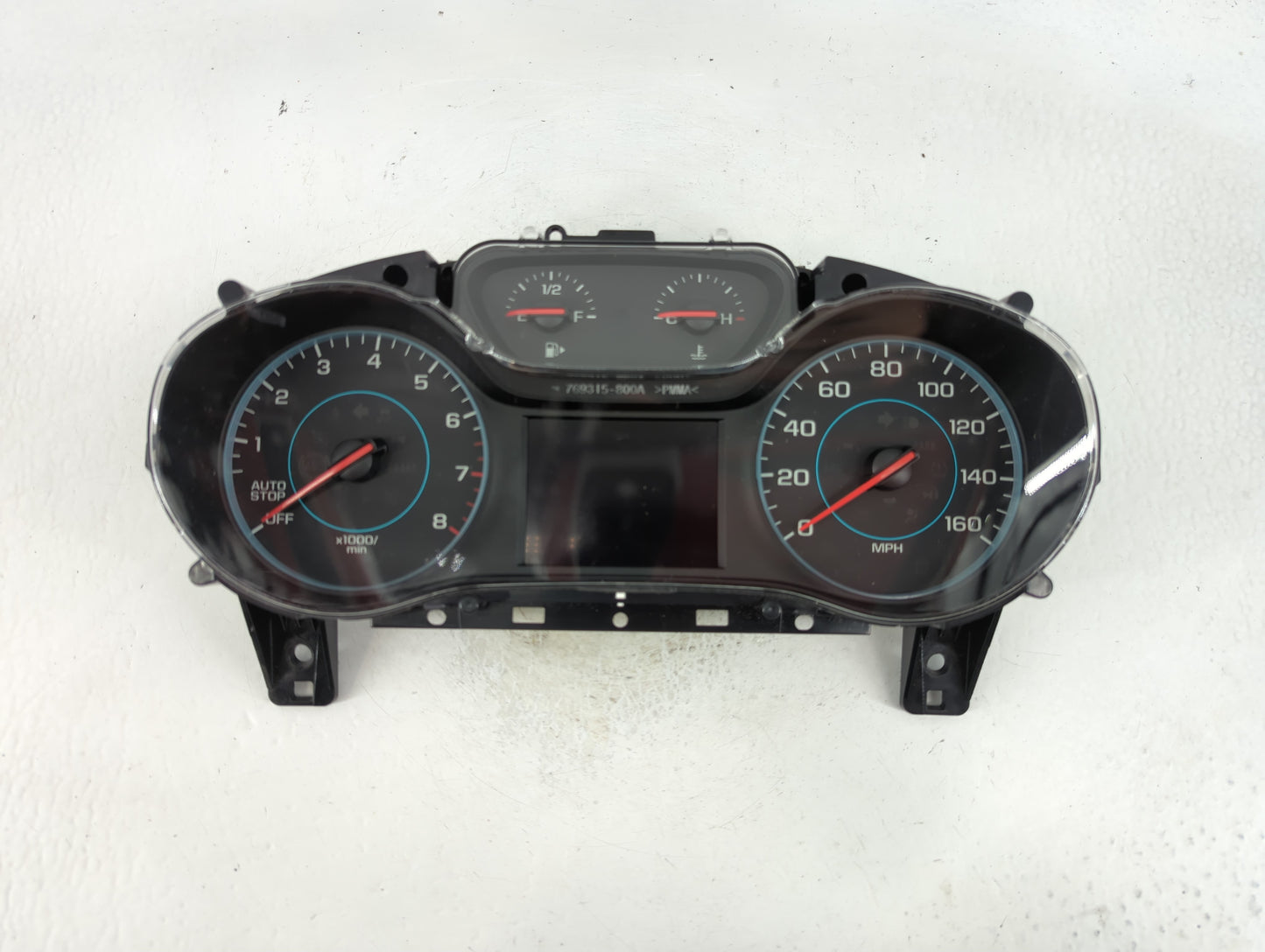 2018 Chevrolet Cruze Instrument Cluster Speedometer Gauges P/N:42668707 Fits OEM Used Auto Parts - Oemusedautoparts1.com