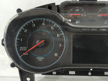 2018 Chevrolet Cruze Instrument Cluster Speedometer Gauges P/N:39084636 42668707 Fits OEM Used Auto Parts