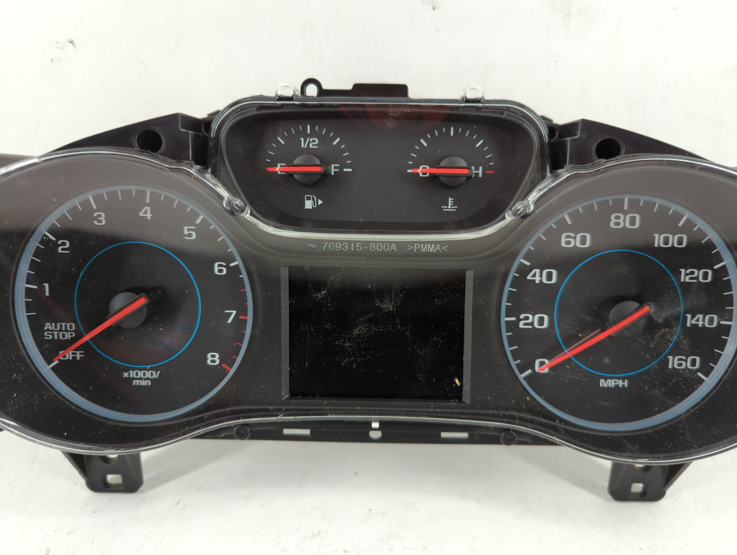 2018 Chevrolet Cruze Instrument Cluster Speedometer Gauges P/N:39084636 Fits OEM Used Auto Parts - Oemusedautoparts1.com