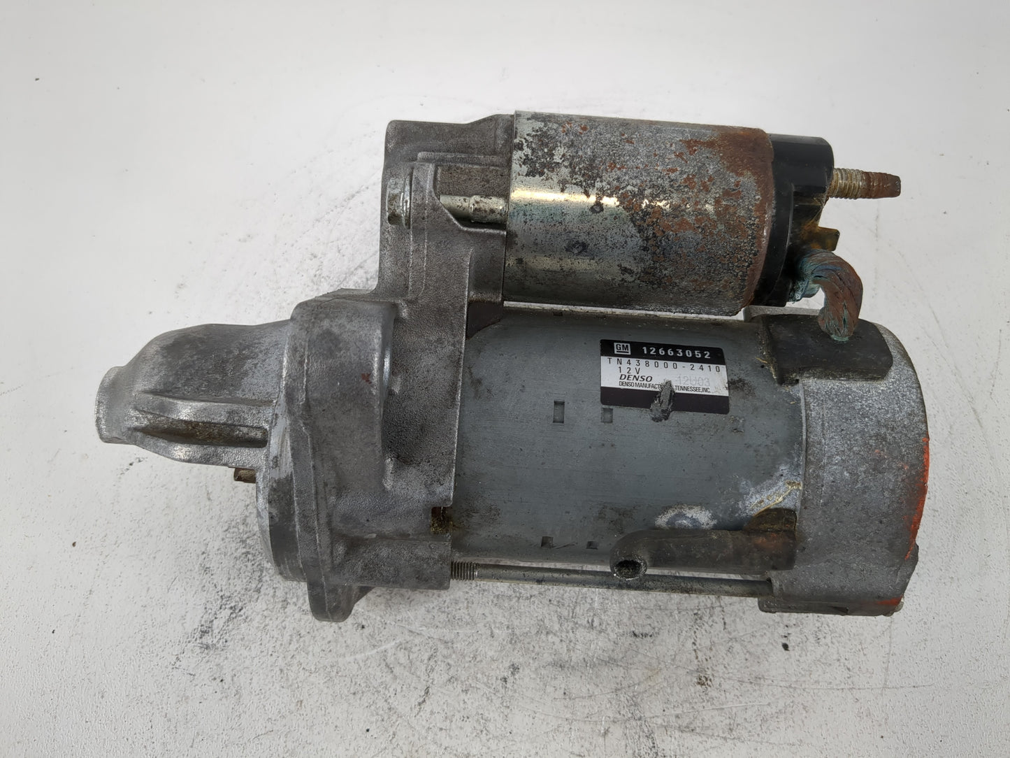 2018-2020 Chevrolet Equinox Car Starter Motor Solenoid OEM P/N:TN438000-2410 12663052 Fits Fits 2015 2016 2017 2018 2019 202