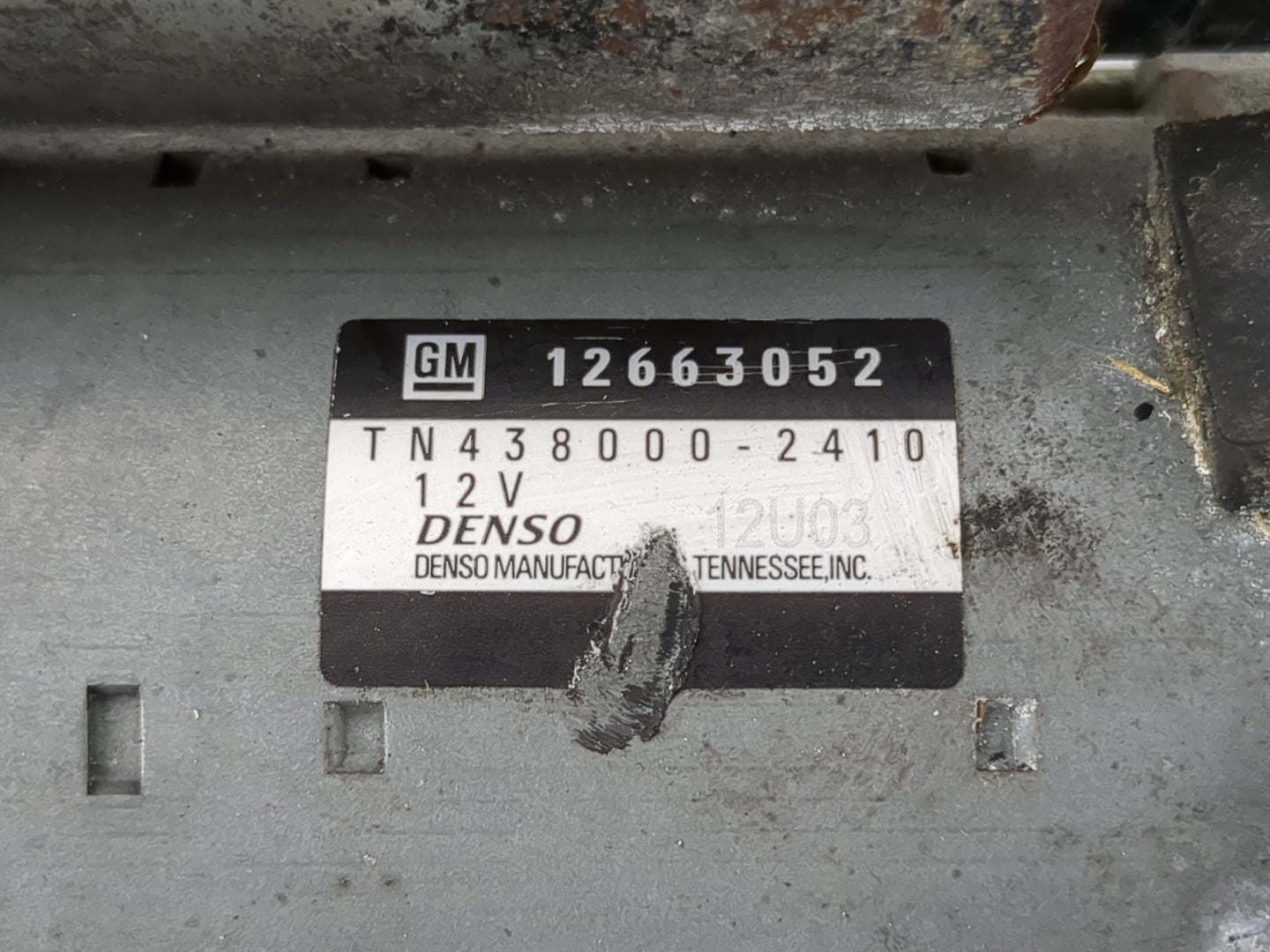 2018-2020 Chevrolet Equinox Car Starter Motor Solenoid OEM P/N:TN438000-2410 12663052 Fits Fits 2015 2016 2017 2018 2019 202