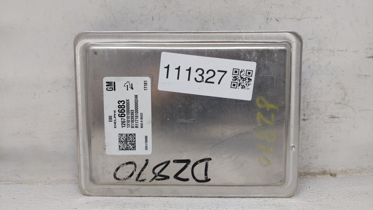 2018 Chevrolet Equinox PCM Engine Control Computer ECU ECM PCU OEM P/N:12687328 12676683 Fits OEM Used Auto Parts - Oemuseda