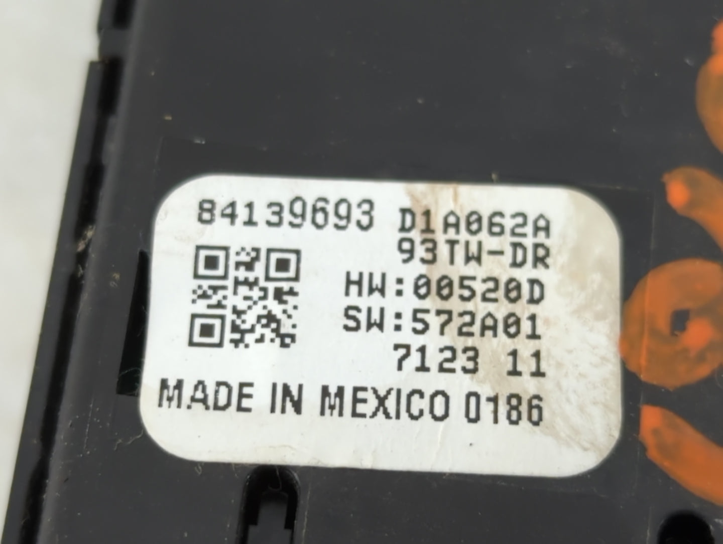 2018-2022 Chevrolet Equinox Master Power Window Switch Replacement Driver Side Left P/N:84139693 Fits OEM Used Auto Parts - 