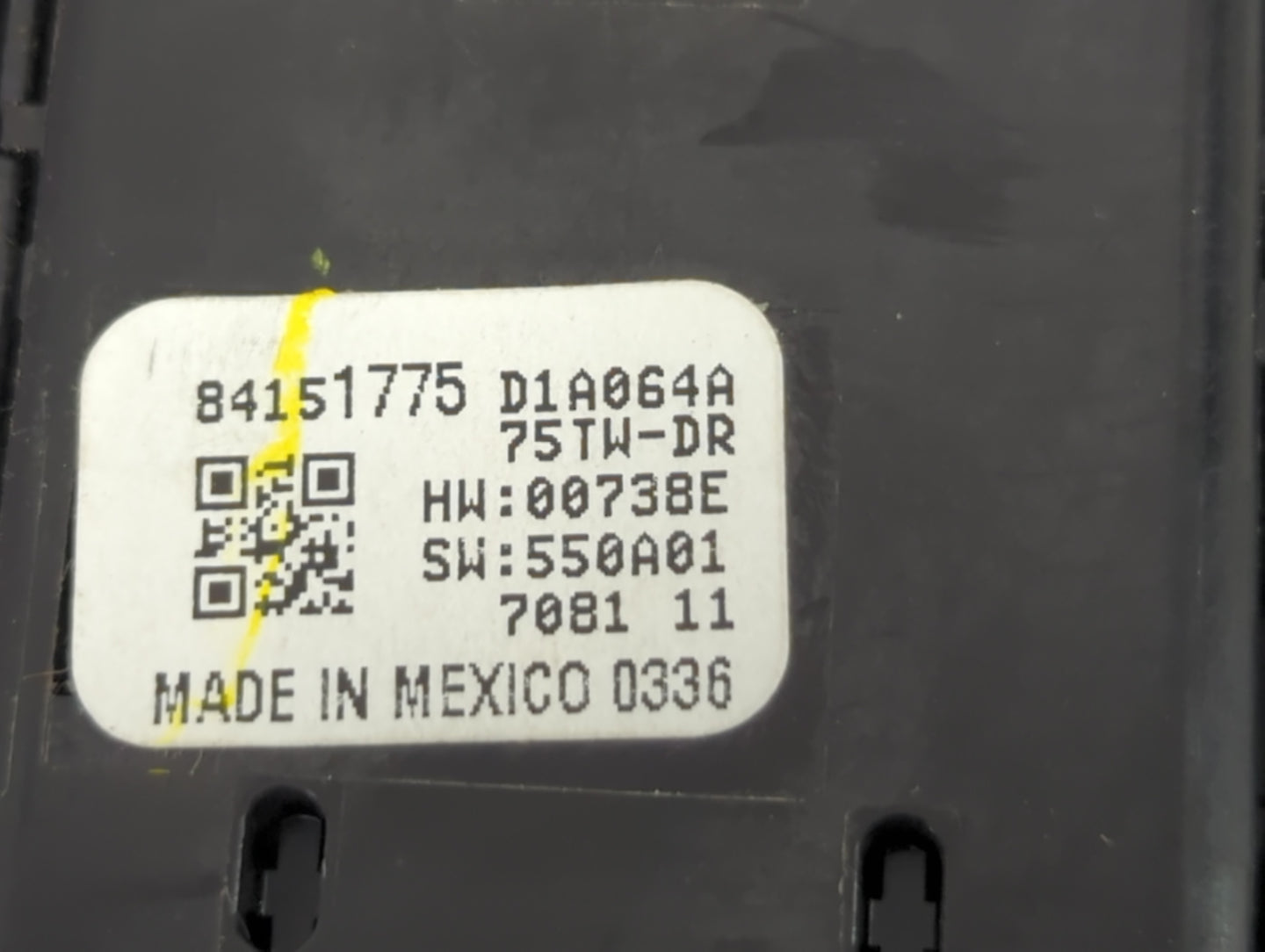 2018-2022 Chevrolet Equinox Master Power Window Switch Replacement Driver Side Left P/N:84151775 84513464 Fits OEM Used Auto
