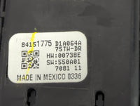 2018-2022 Chevrolet Equinox Master Power Window Switch Replacement Driver Side Left P/N:84151775 84513464 Fits OEM Used Auto