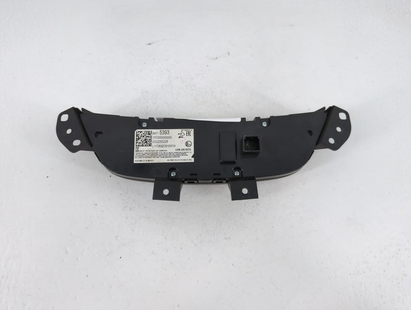 2018 Chevrolet Equinox Climate Control Module Temperature AC/Heater Replacement P/N:84175393 Fits OEM Used Auto Parts - Oemu