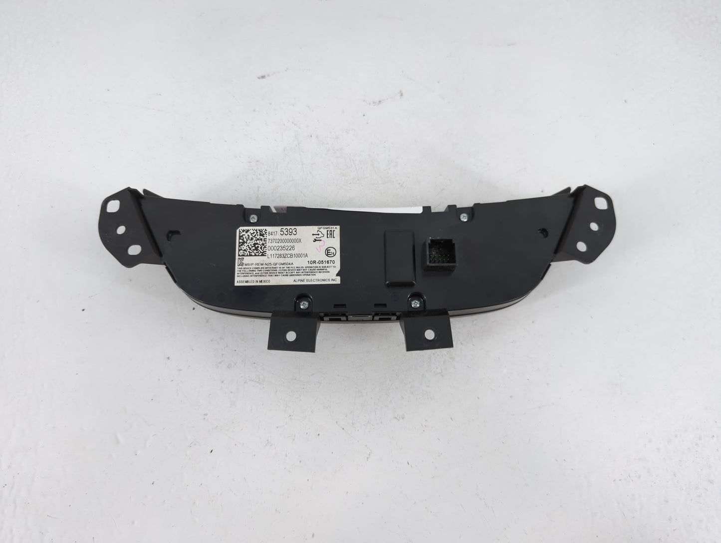 2018 Chevrolet Equinox Climate Control Module Temperature AC/Heater Replacement P/N:84175393 Fits OEM Used Auto Parts - Oemu