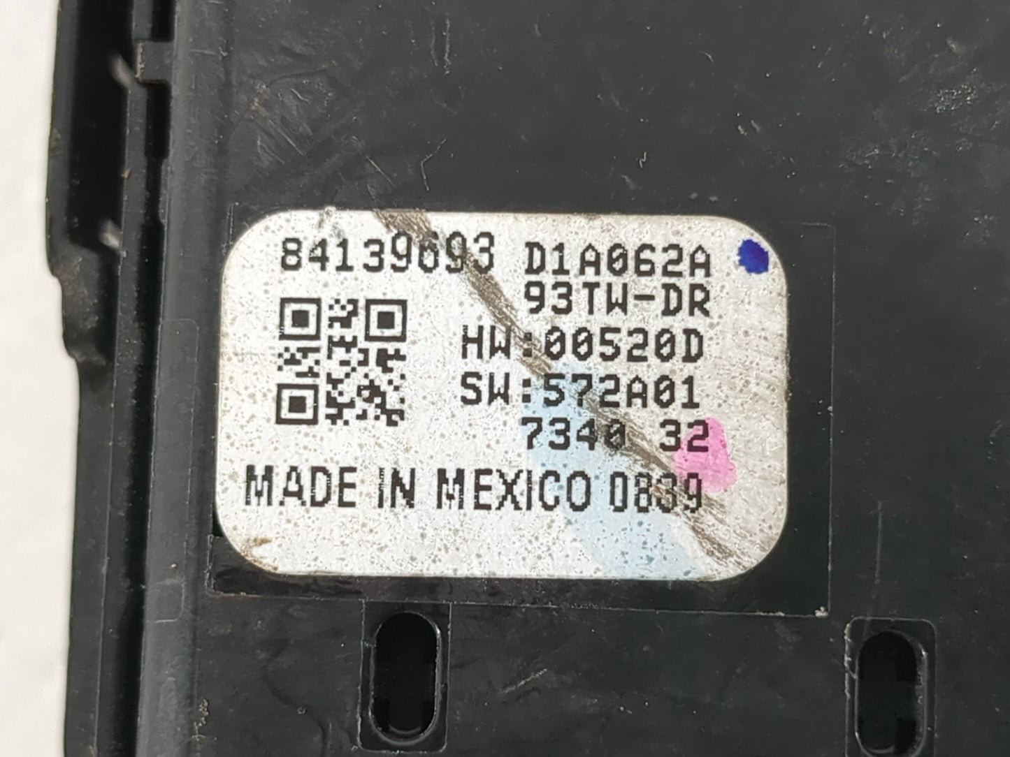 2018-2022 Chevrolet Equinox Master Power Window Switch Replacement Driver Side Left P/N:84139693 Fits OEM Used Auto Parts - 